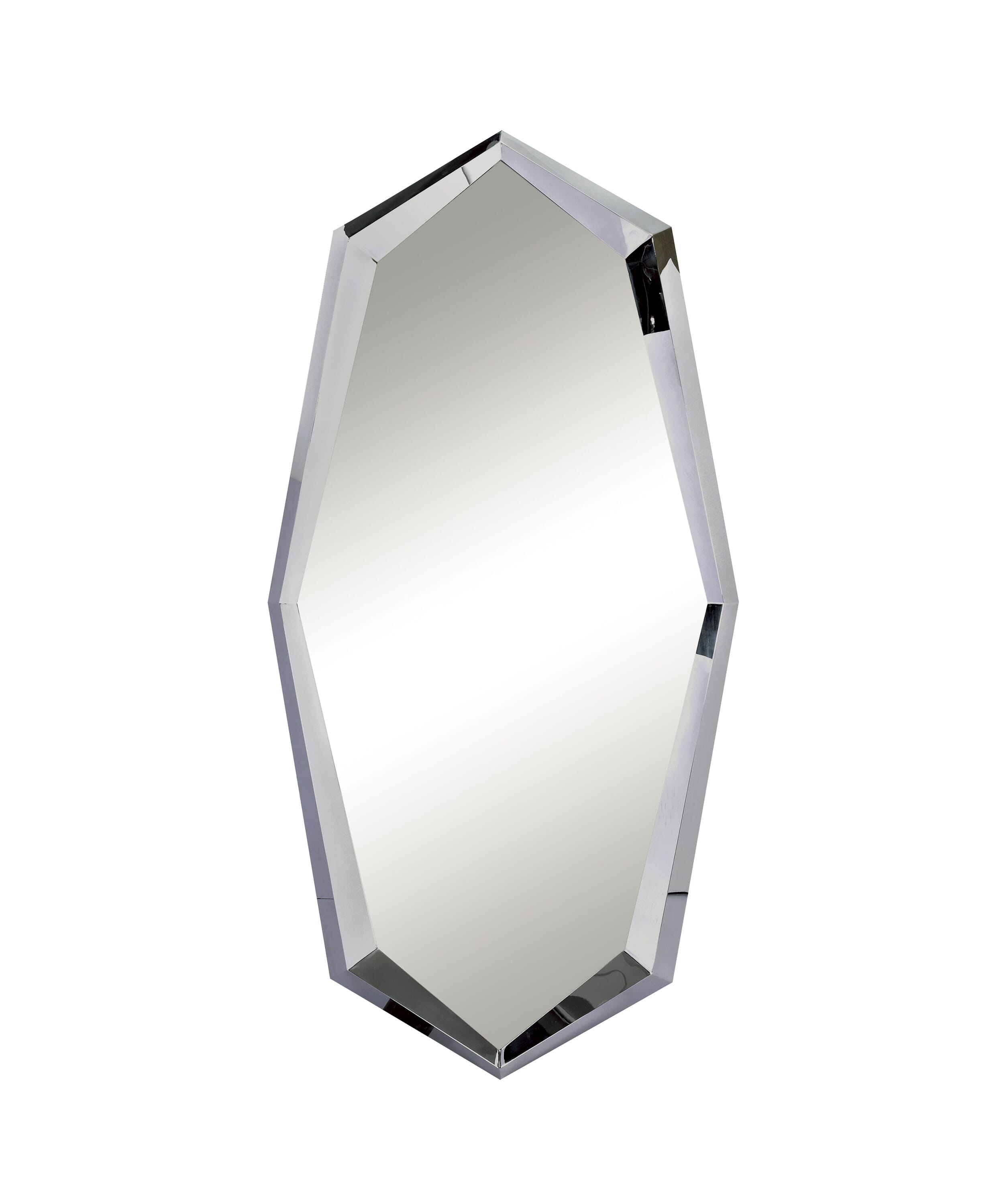 ET2 Lighting Boulder 70.75" LED Mirror in Polished Chrome