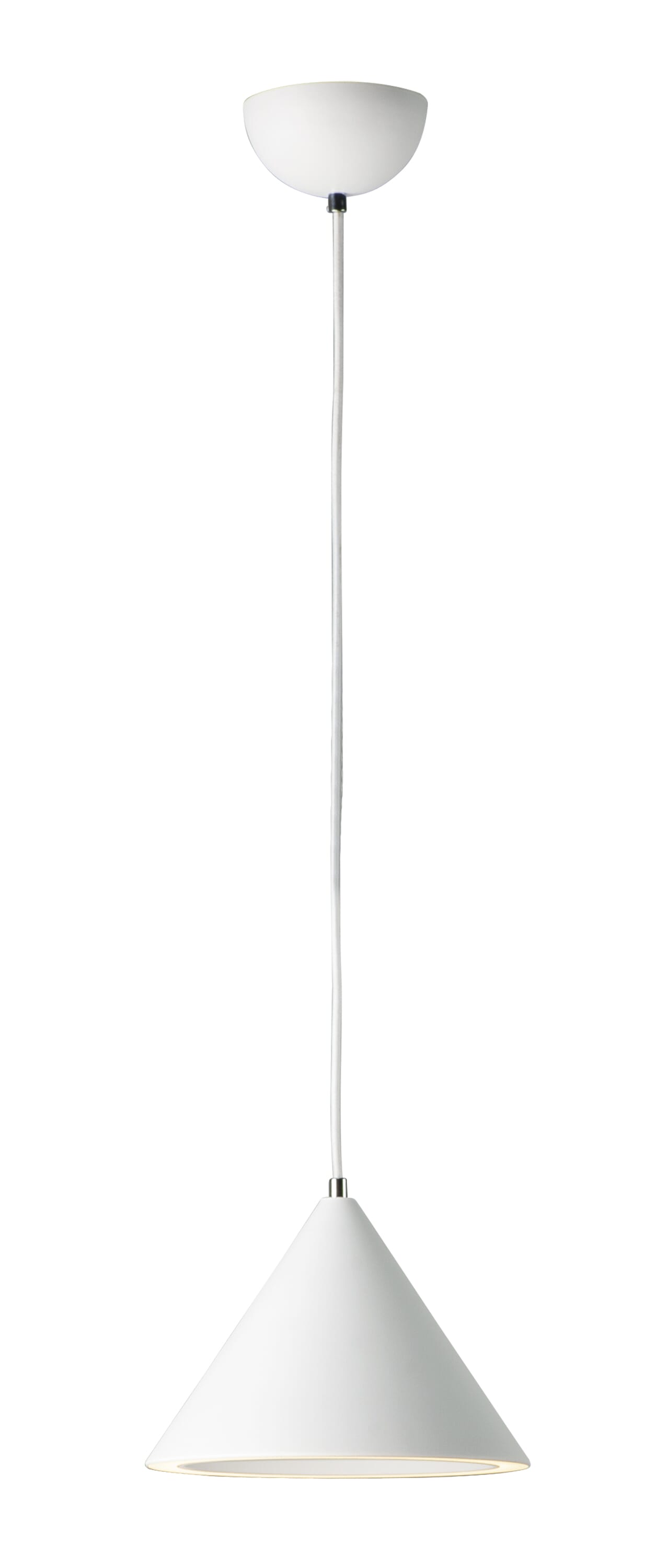 ET2 Lighting Abyss 7.25" LED Mini Pendant in Matte White