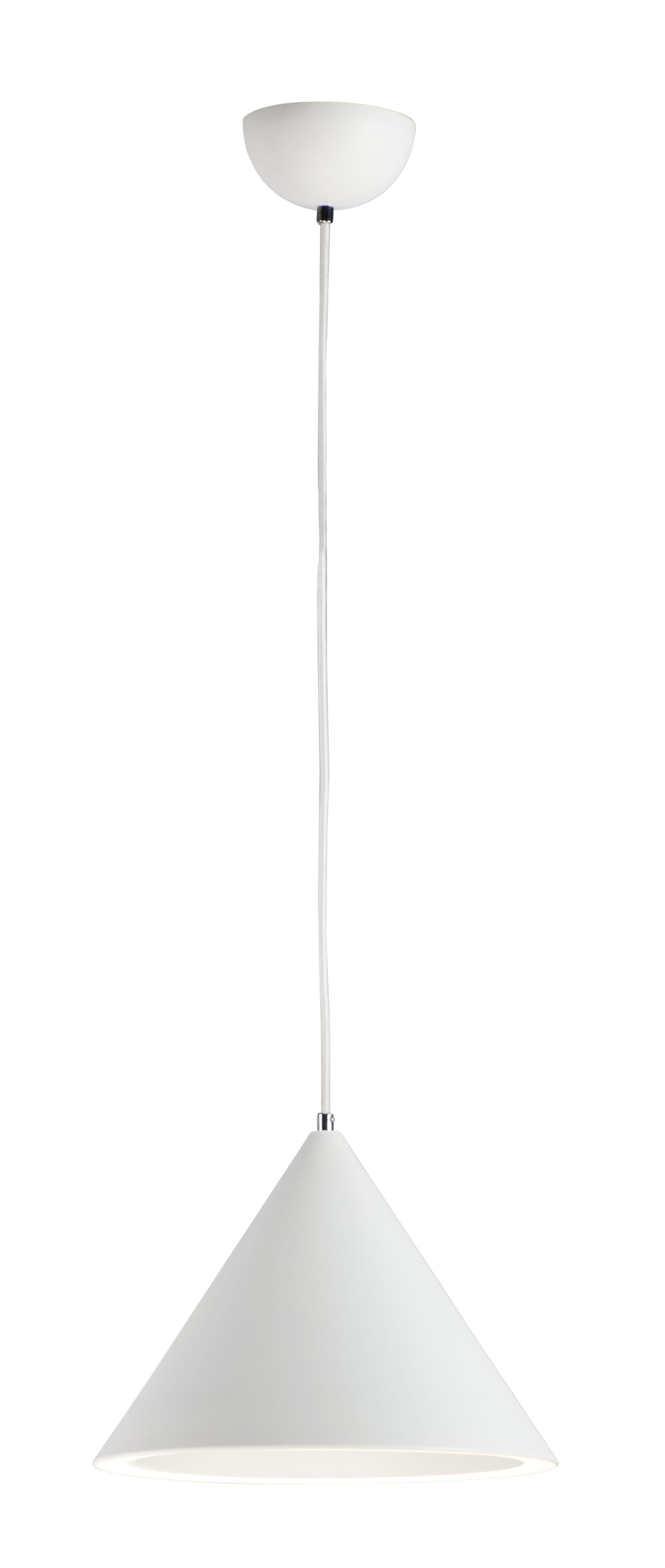 ET2 Lighting Abyss 12.5" 1-Light LED Pendant in Matte White