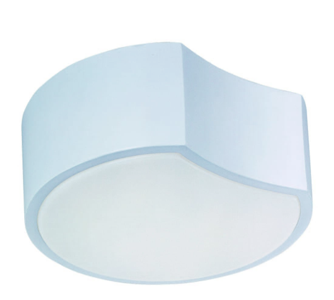 ET2 Cells LED 10" Matte White Glass Flush Mount in Matte White