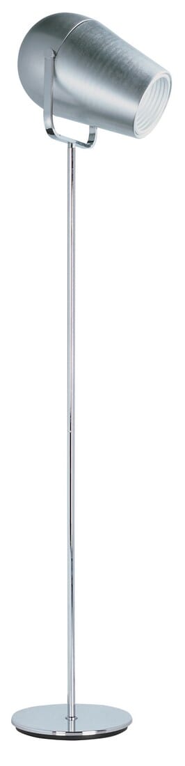 ET2 Stage 69" Floor Lamp in Satin Aluminum