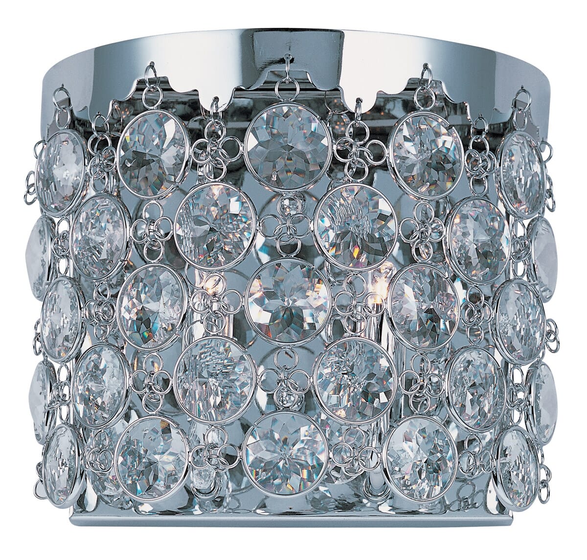 ET2 Dazzle 4-Light Wall Light, Polished Chrome