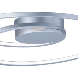 ET2 Cycle 18.25" Flush Mount in Matte Silver