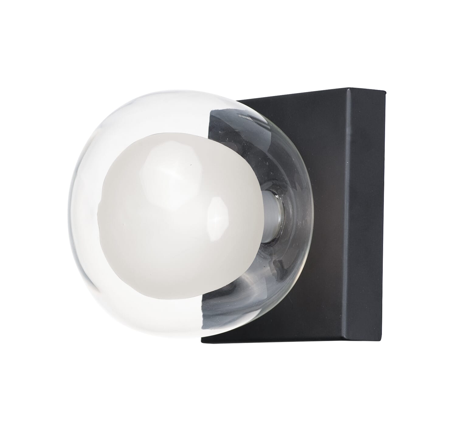 ET2 Lighting Pod 4.75" LED 1-Light Bathroom Vanity Light in Black