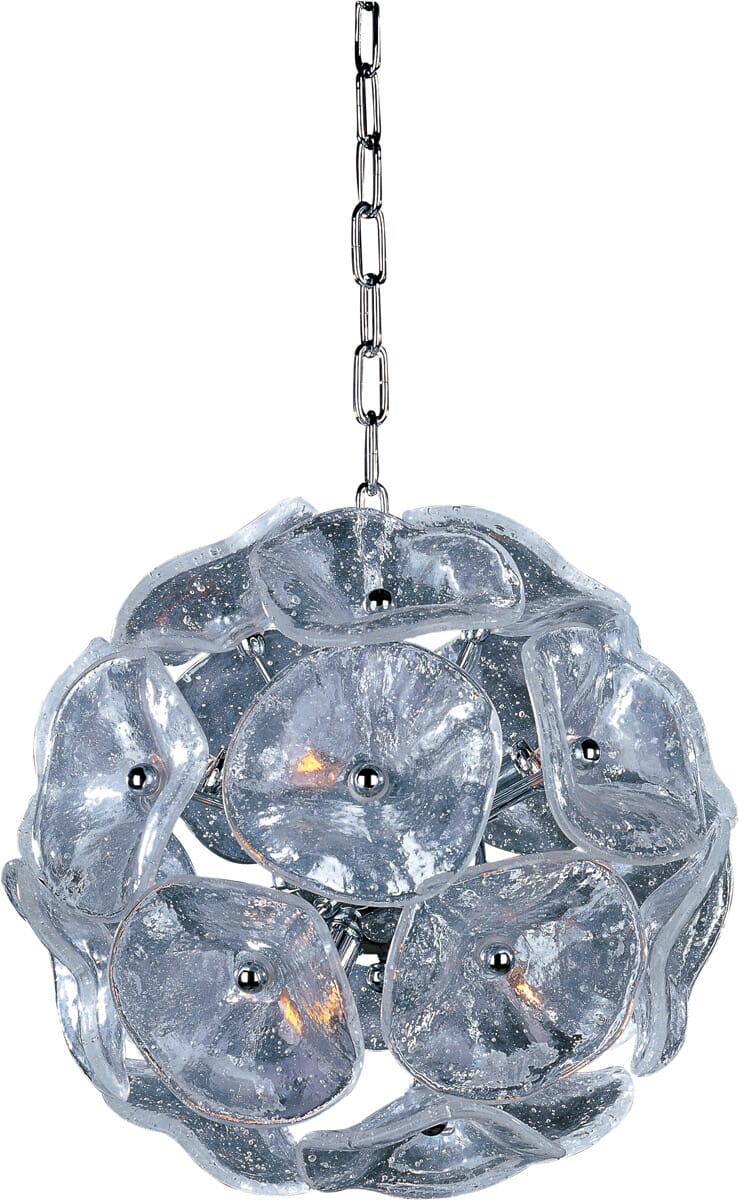 ET2 Fiori 8-Light Pendant, Polished Chrome