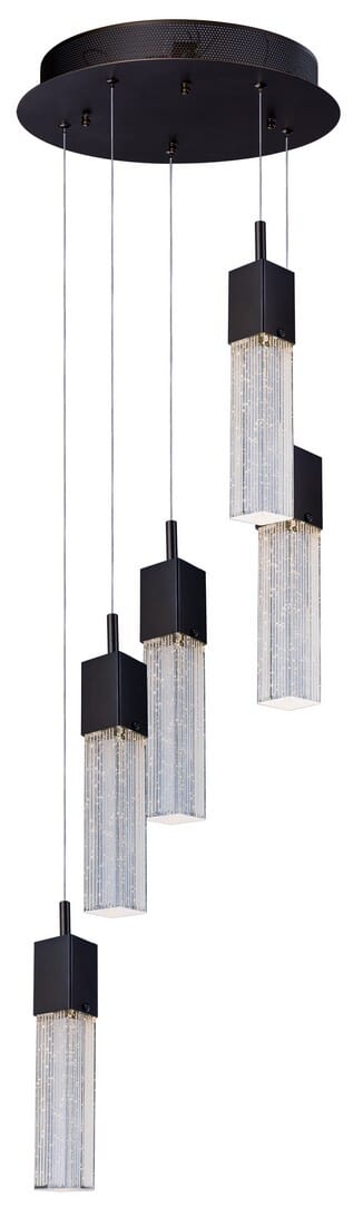 ET2 Fizz III 13.75" 5-Light Pendant in Bronze