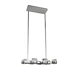 ET2 Volt LED 23.5" 16-Light Pendant in Polished Chrome