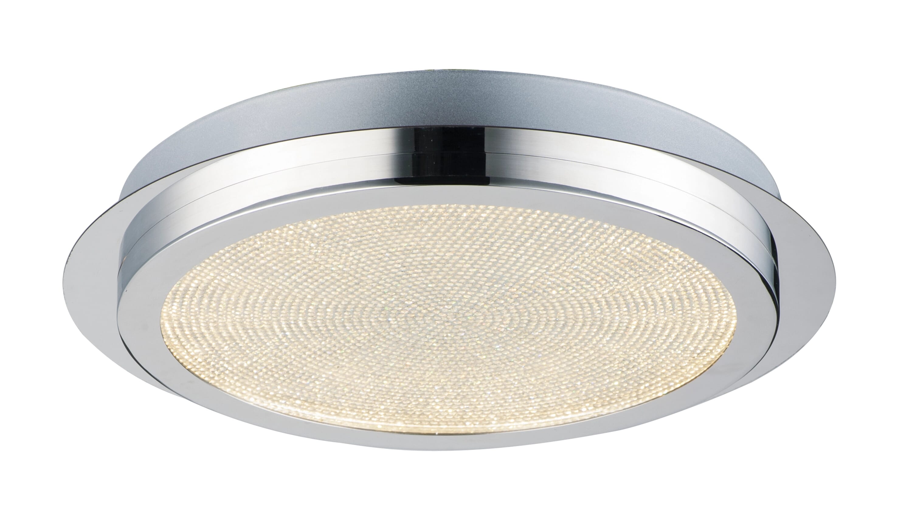 ET2 Lighting Sparkler 13.75" LED Ceiling Light in Polished Chrome