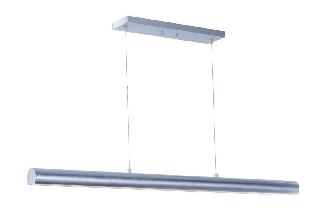 ET2 Alumilux AL 46.75" 2-Light Linear Pendant in Satin Aluminum