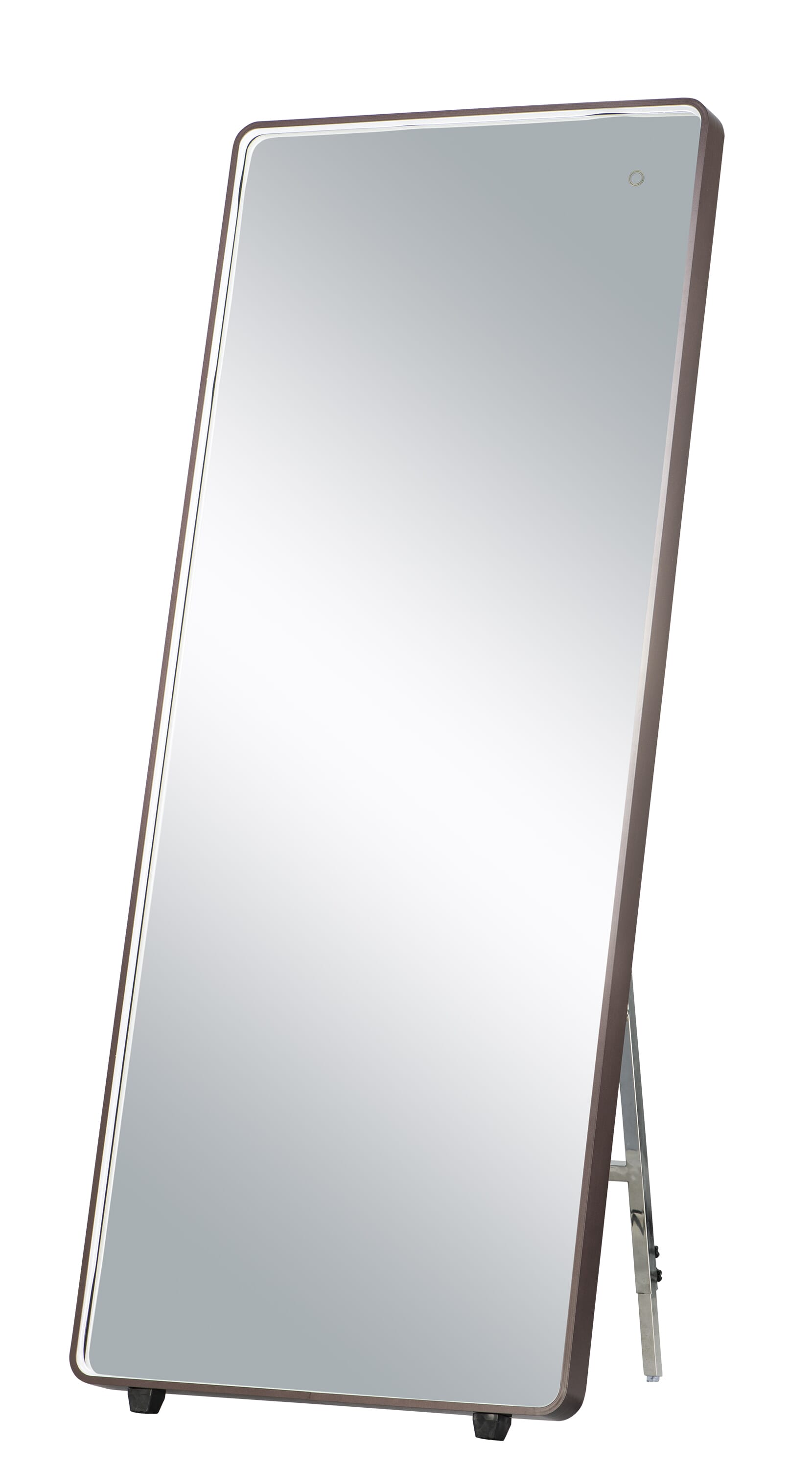 ET2 Lighting Mirror 67" LED Free Standing Mirror in Anodized Bronze