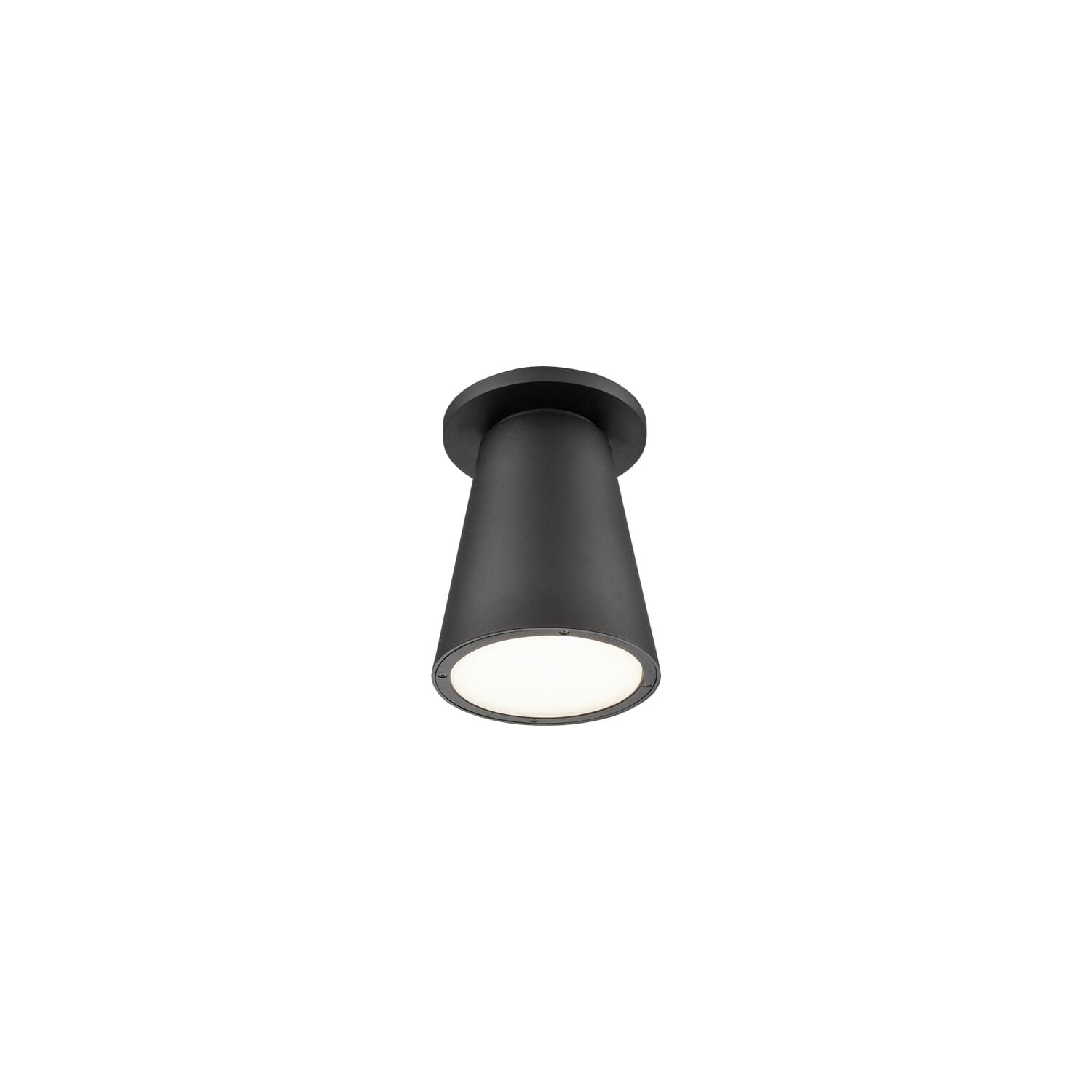 Kuzco Hartford LED Outdoor Ceiling Light in Black