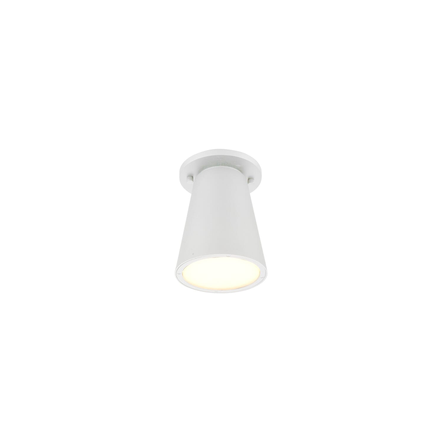 Kuzco Hartford LED Outdoor Ceiling Light in White