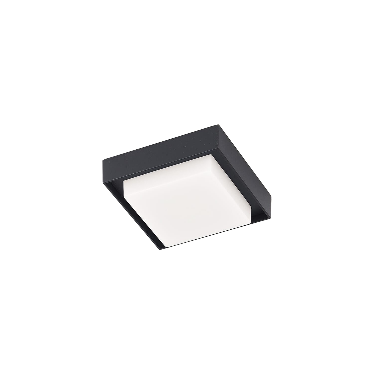 Kuzco Ridge LED Outdoor Ceiling Light in Black