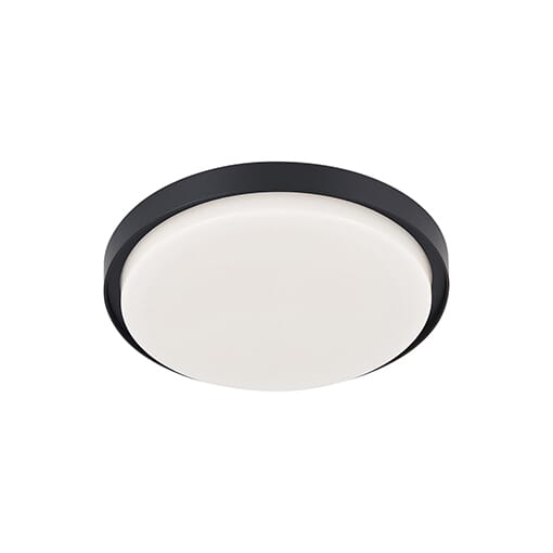 Kuzco Bailey LED Outdoor Ceiling Light in Black