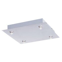 ET2 RapidJack 10.75" LED Canopy in Satin Nickel