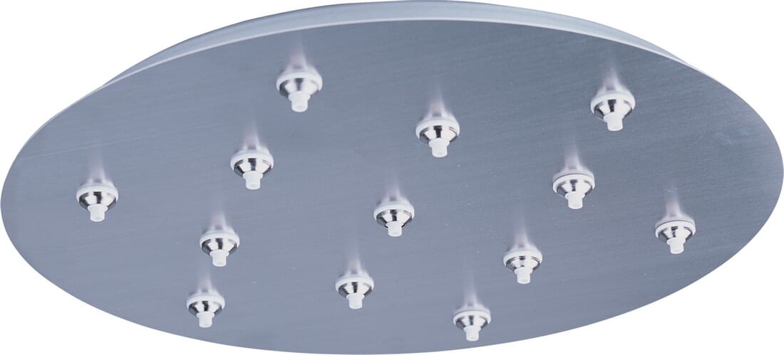 ET2 RapidJack Xenon 21" 13-Light Canopy in Satin Nickel