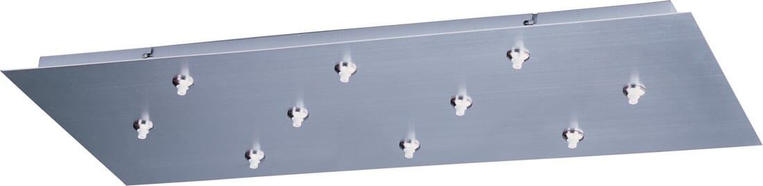 ET2 RapidJack Xenon 31.5" 10-Light Canopy in Satin Nickel