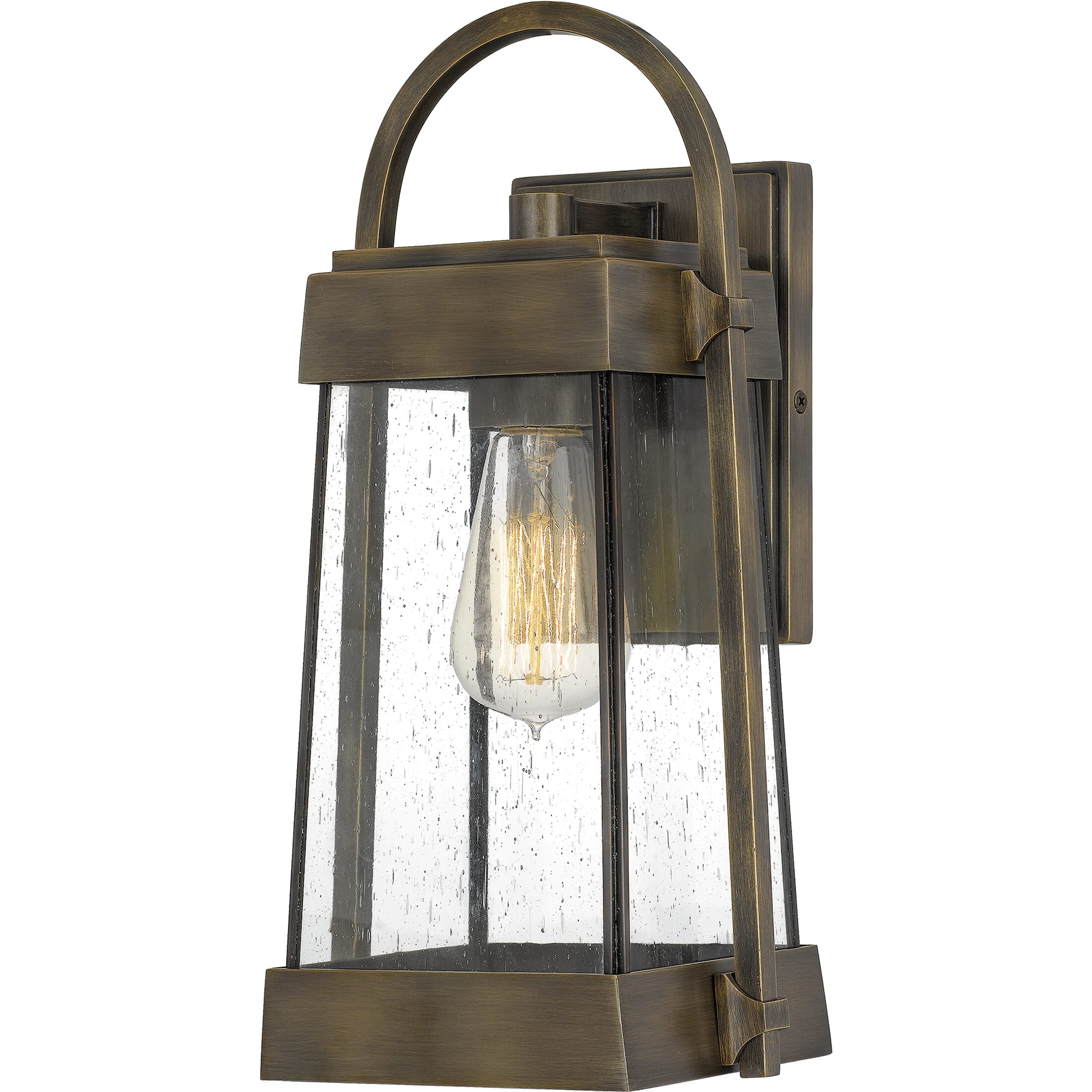 Quoizel Ellington 7" Outdoor Hanging Light in Statuary Bronze