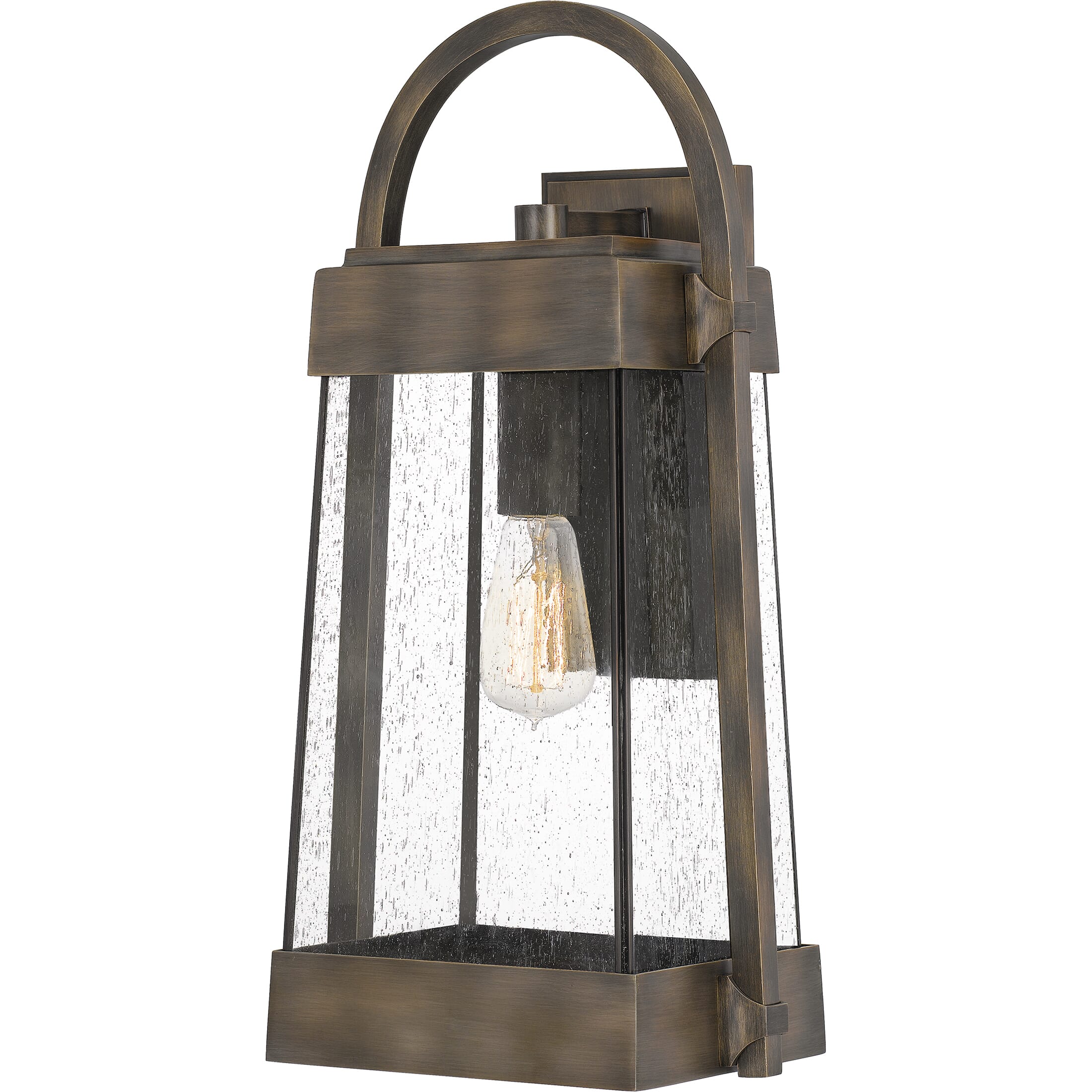 Quoizel Ellington 10" Outdoor Hanging Light in Statuary Bronze