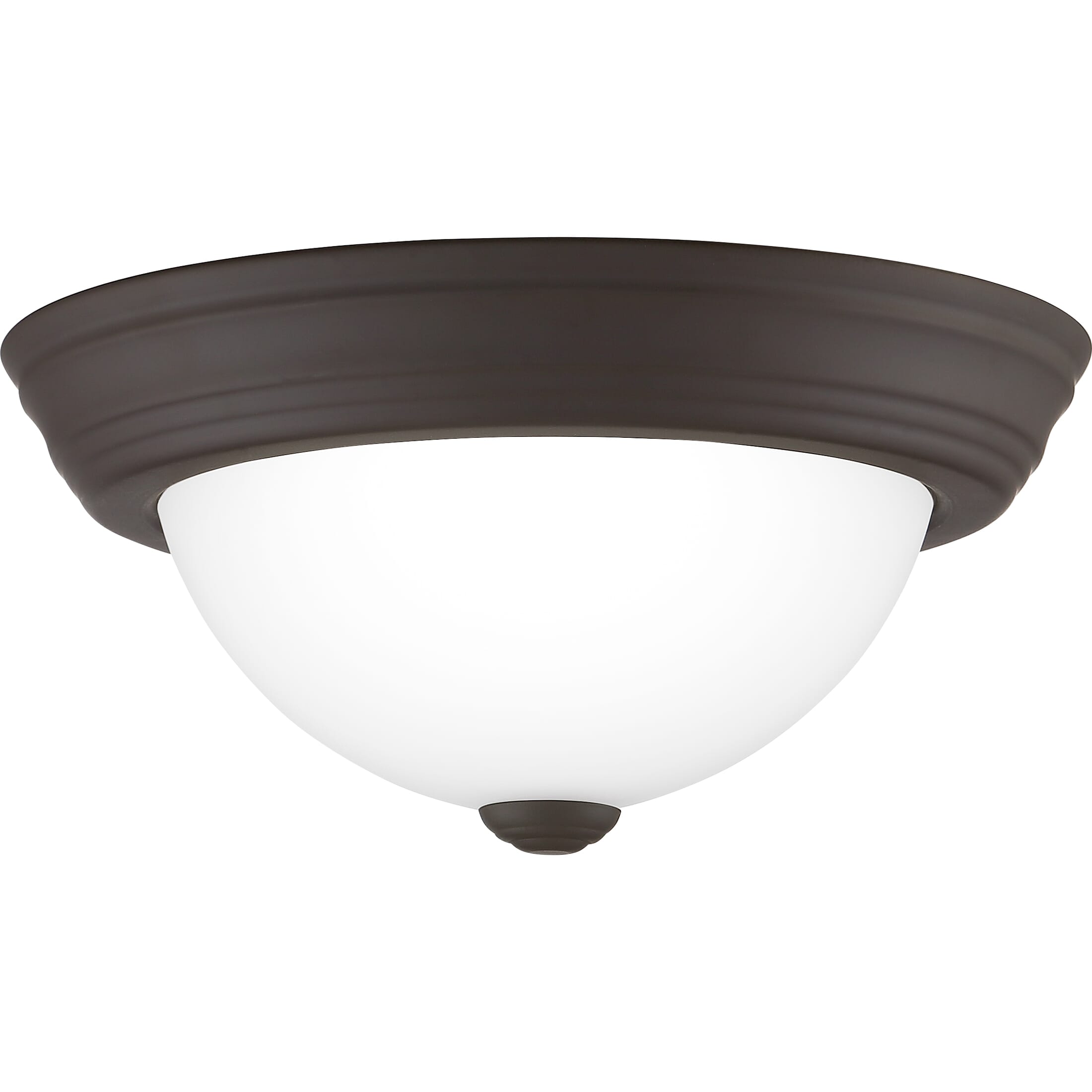 Quoizel Erwin 11" Ceiling Light in Old Bronze