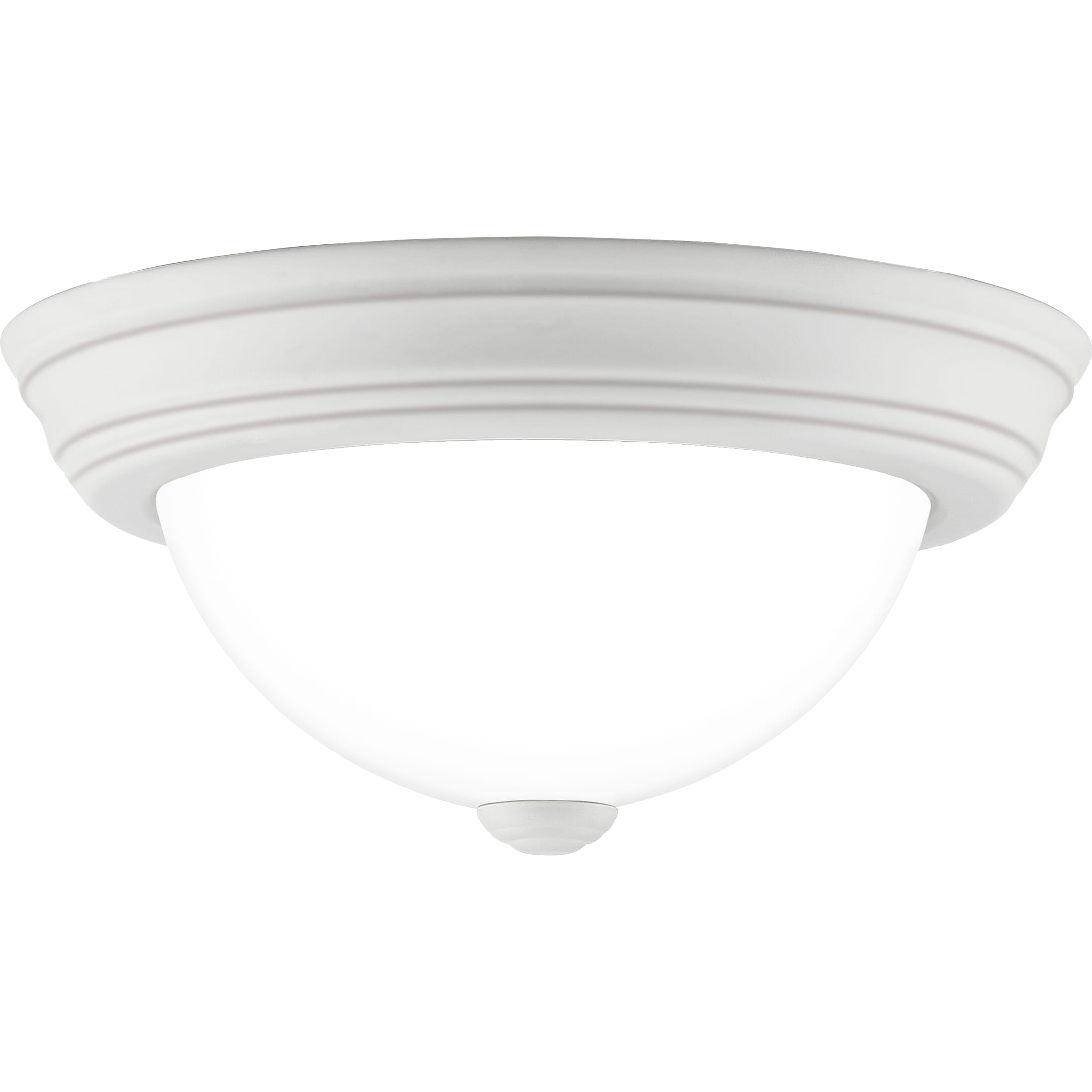 Quoizel Erwin 11" Ceiling Light in White Lustre