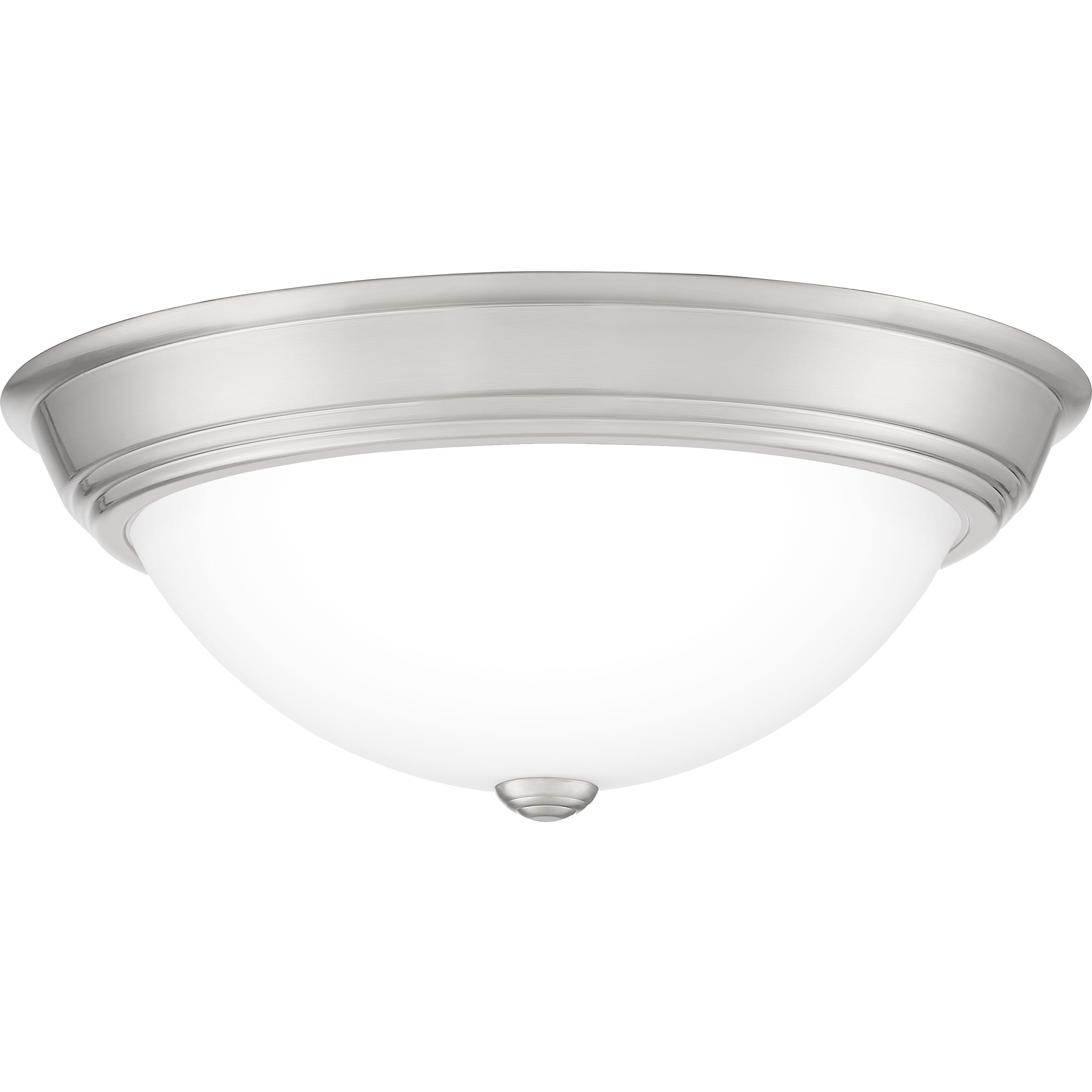 Quoizel Erwin 3-Light 15" Ceiling Light in Brushed Nickel