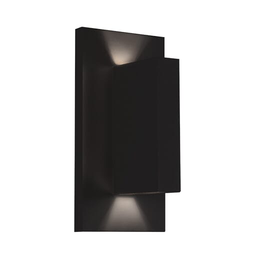 Kuzco Vista LED Outdoor Wall Light in Black