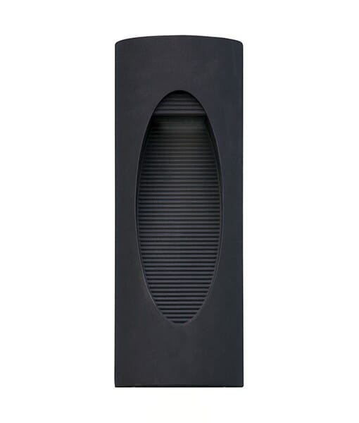 Kuzco Cascades LED Outdoor Wall Light in Black