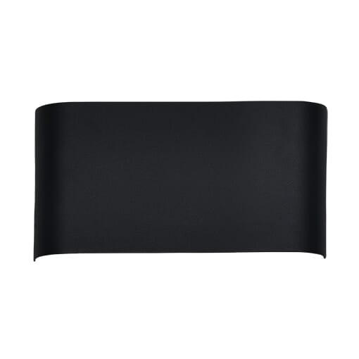 Kuzco Plateau LED Outdoor Wall Light in Black