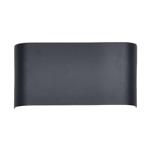 Kuzco Plateau LED Outdoor Wall Light in Graphite