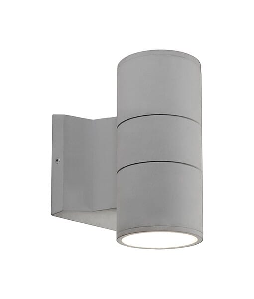 Kuzco Lund LED Outdoor Wall Light in Grey