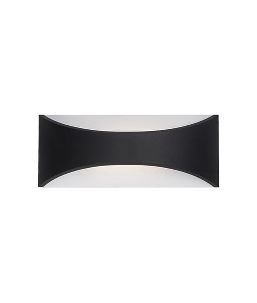 Kuzco Cabo LED Outdoor Wall Light in Black