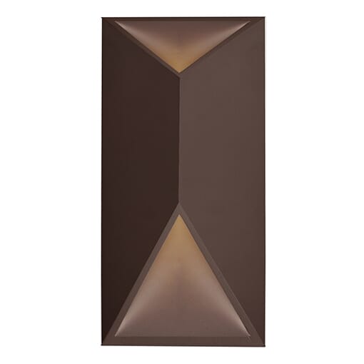 Kuzco Indio LED Outdoor Wall Light in Brown