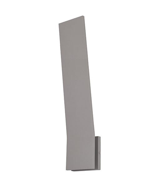 Kuzco Nevis LED Outdoor Wall Light in Grey