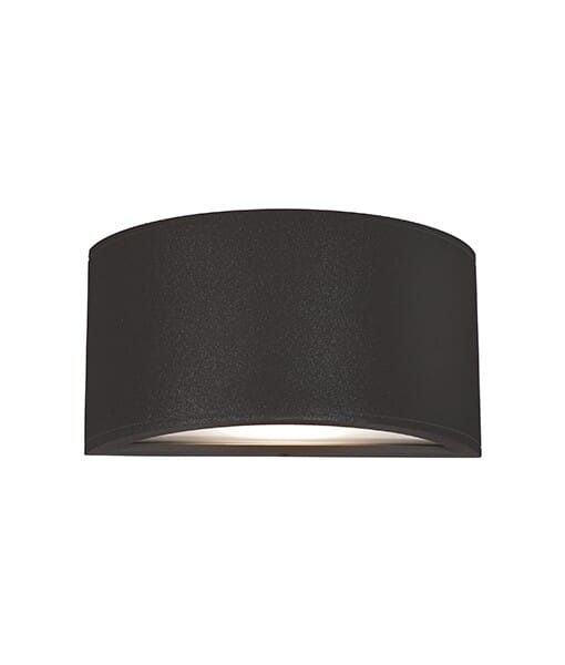 Kuzco Olympus LED Outdoor Wall Light in Black