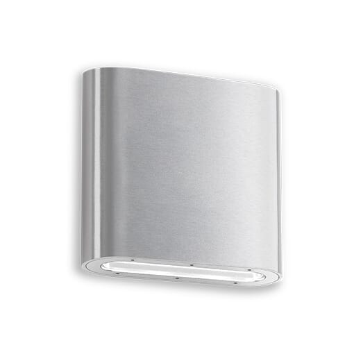 Kuzco Carmel LED Outdoor Wall Light in Nickel