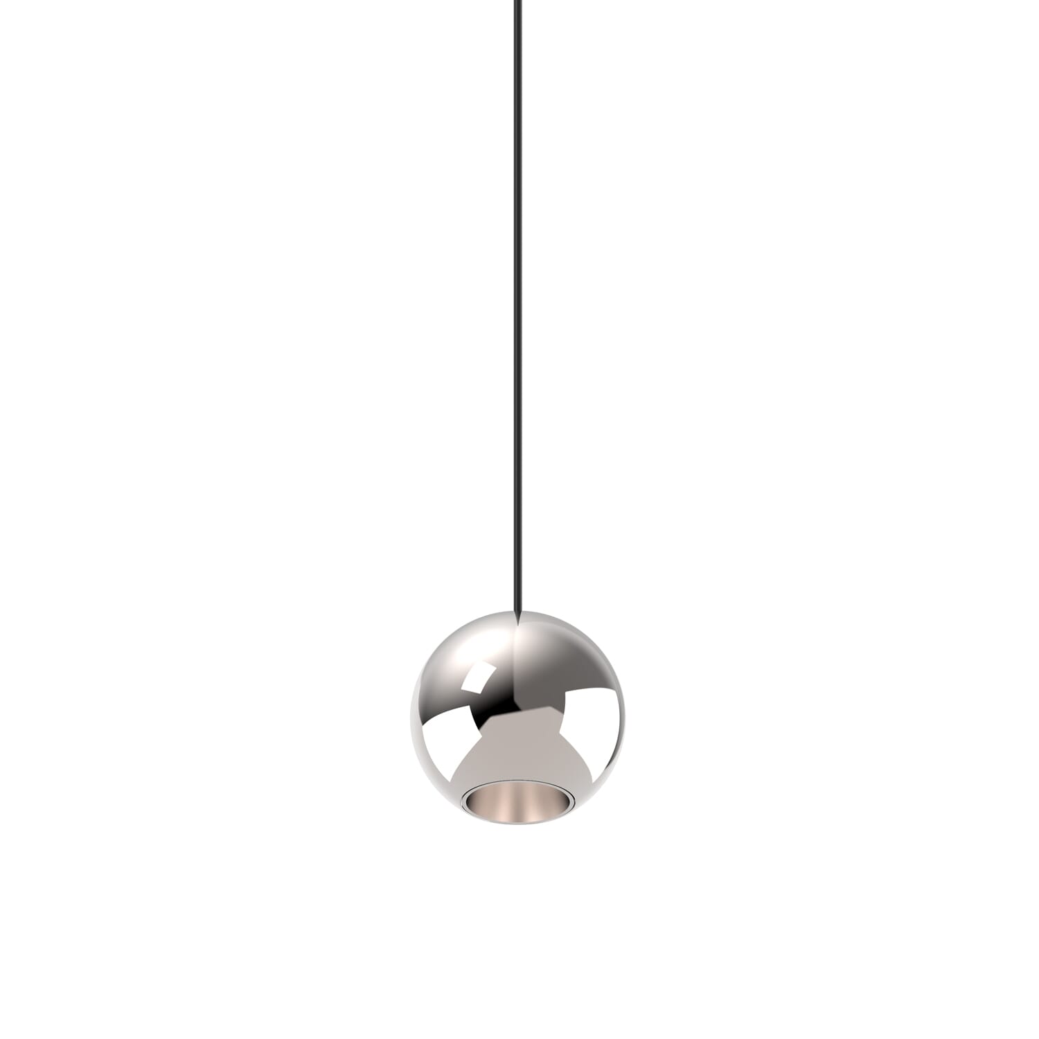 Kuzco Exo LED Pendant Light in Chrome