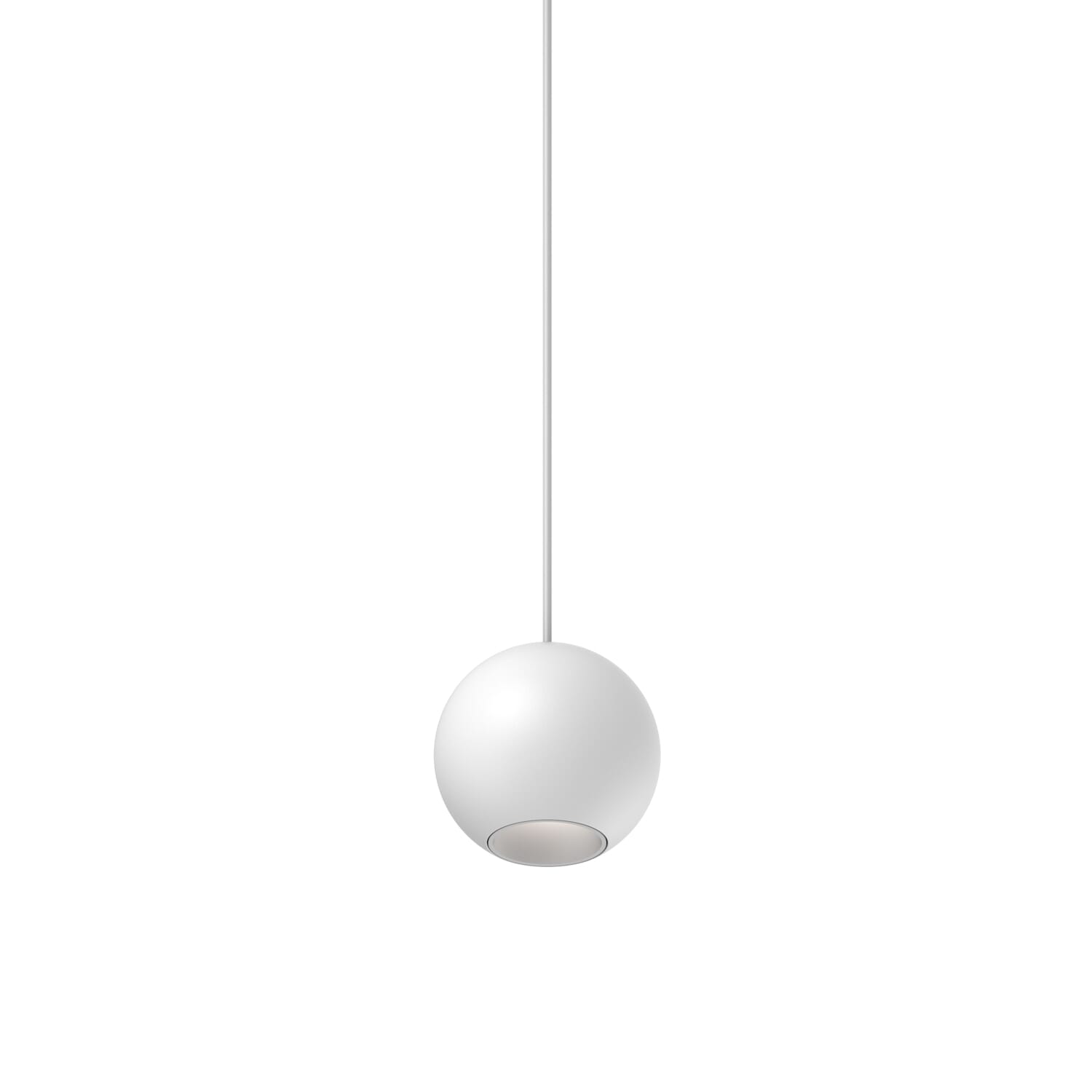 Kuzco Exo LED Pendant Light in White