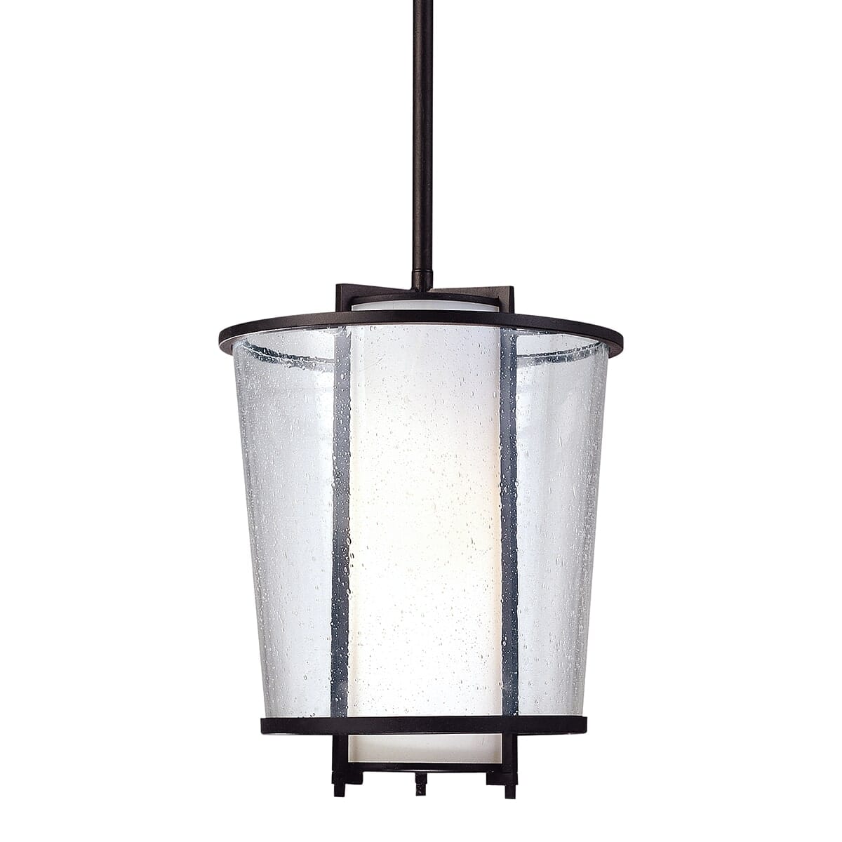 Troy Bennington 12" Pendant Light in Forged Bronze