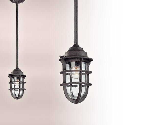 Troy Wilmington Pendant Light in Nautical Rust