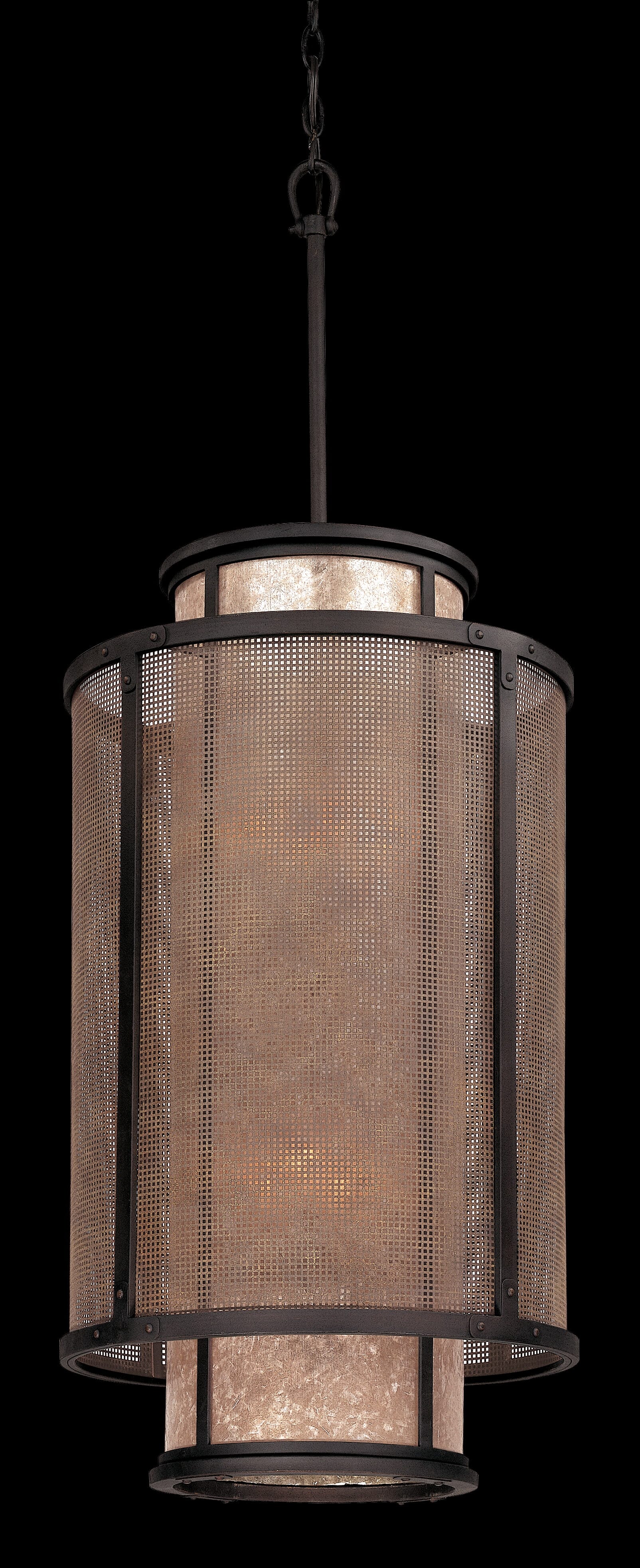 Troy Copper Mountain 8-Light 32" Pendant Light in Copper Mountain Bronze