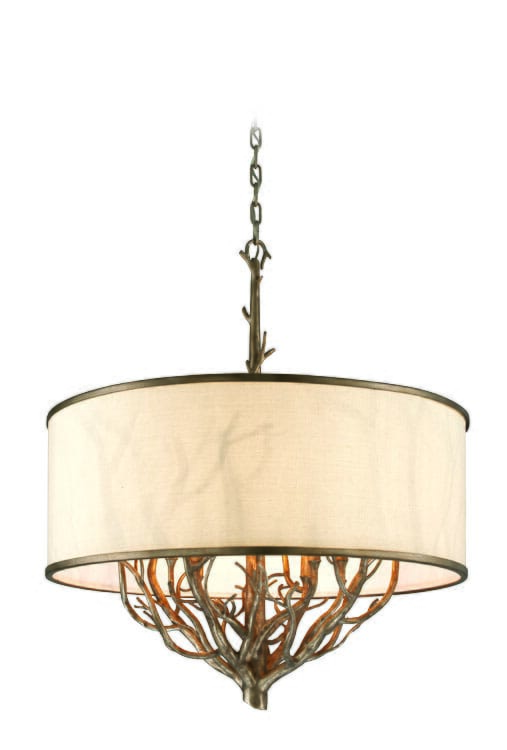 Troy Whitman 8-Light Chandelier in Vienna Bronze