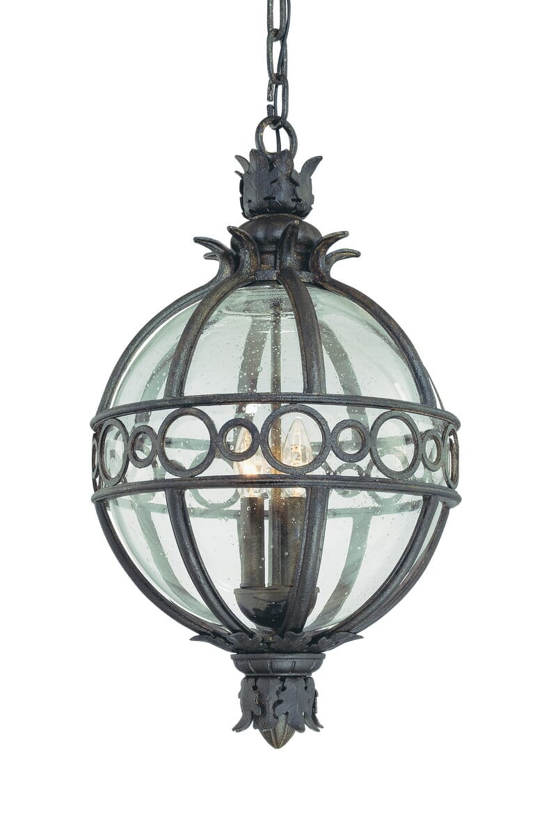 Troy Campanile 4-Light 28" Pendant Light in Campanile Bronze