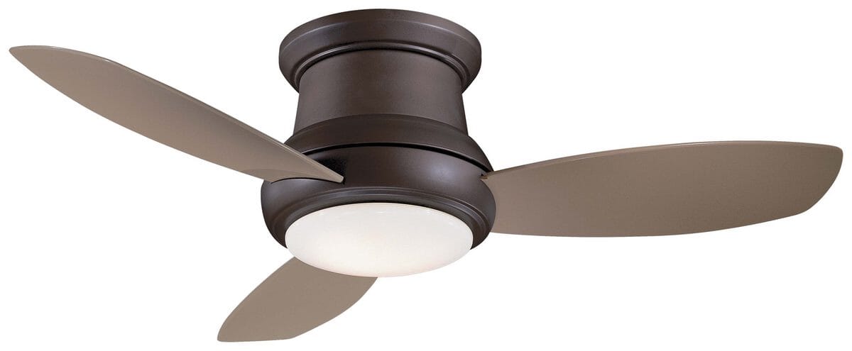 Minka-Aire Concept II 44" LED Hugger Ceiling Fan in Oil Rubbed Bronze