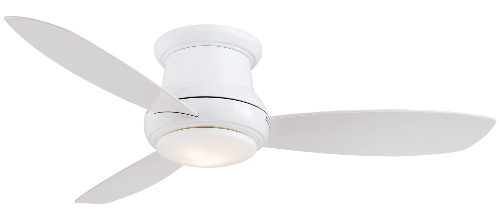 Minka-Aire Concept II 44" LED Hugger Ceiling Fan in White