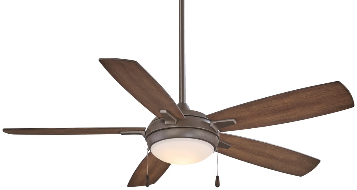 Minka-Aire Lun-Aire With LED-Light 54" LED Ceiling Fan in Oil Rubbed Bronze