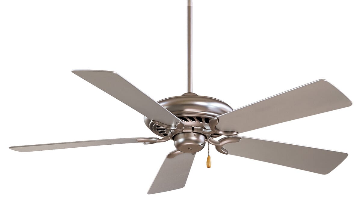 Minka-Aire Supra 52" Ceiling Fan in Brushed Steel