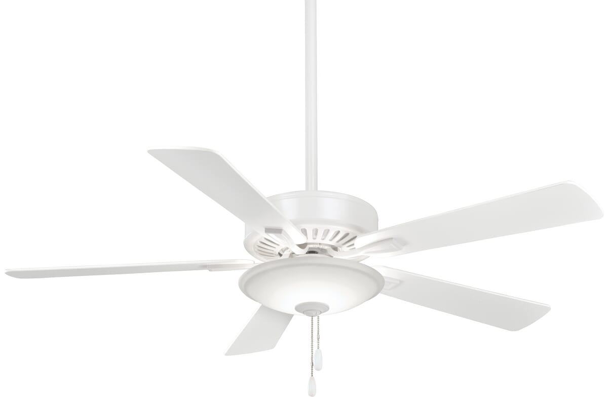 Minka-Aire Contractor Uni-Pack LED 52" Ceiling Fan in White