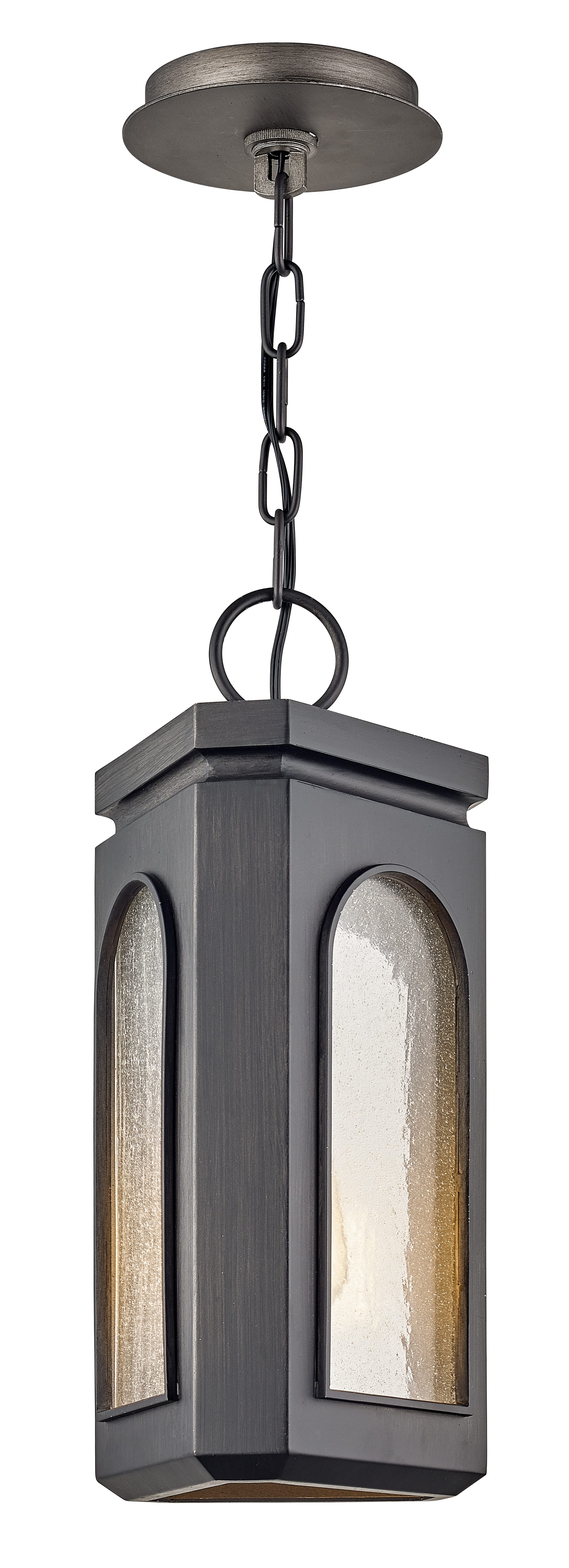 Troy Alton 16" Pendant Light in Graphite