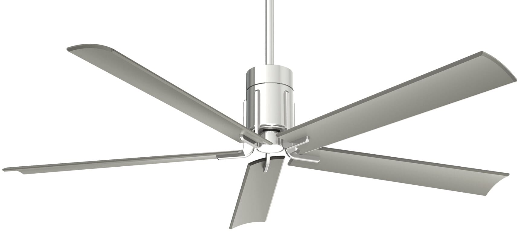 Minka-Aire Clean LED 60" Ceiling Fan in Polished Nickel